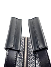 Schwarze Davidoff Colorama Business Tasche mit Reißverschluss, elegante Tasche für Geschäftsbedarf, aus robustem Material.