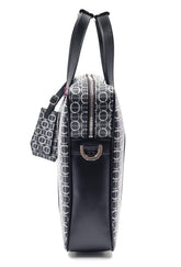 Schwarze Davidoff Colorama Business Tasche mit Reißverschluss, elegante Tasche für Geschäftsbedarf, aus stabilem Material