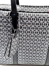 Schwarze Davidoff Colorama Business Tasche mit Reißverschluss, elegante Tasche für den Geschäftsgebrauch.