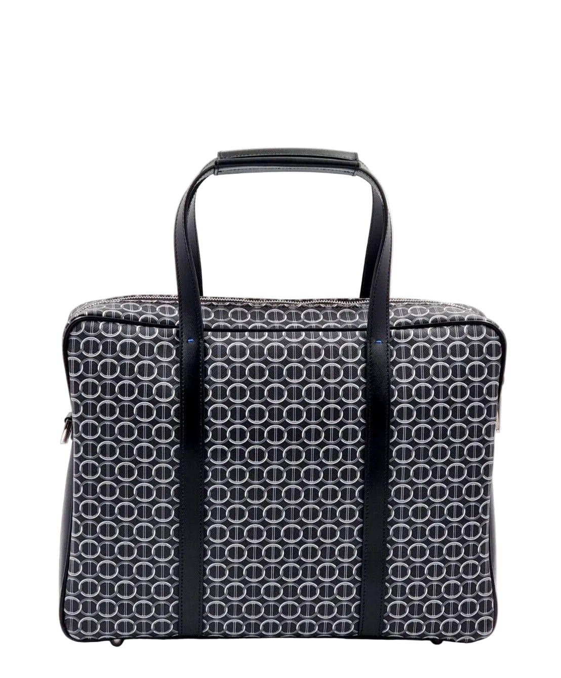 Schwarze Davidoff Colorama Business Tasche mit Reißverschluss, elegante Tasche aus hochwertigem Material, ideal für Geschäftsreisende