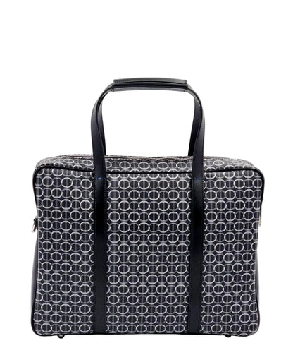 Schwarze Davidoff Colorama Business Tasche mit Reißverschluss, elegante Tasche aus hochwertigem Material, ideal für Geschäftsreisende