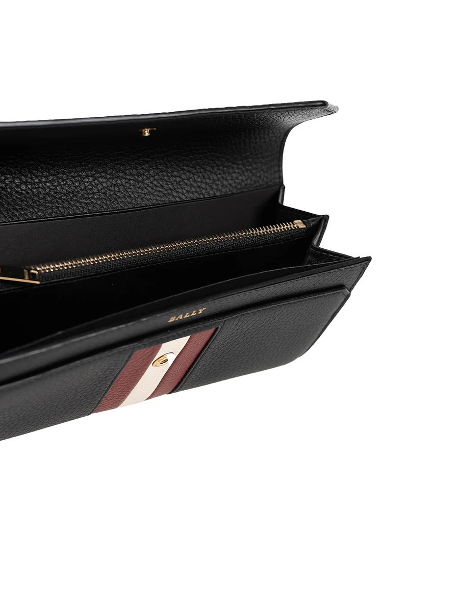 Bally Tinney Stripe Leather Wallet 6224653