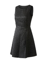 Emporio Armani Kleid Schwarz mit Muster — ghost