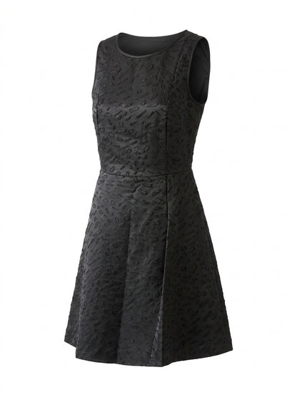 Emporio Armani Kleid Schwarz mit Muster — ghost