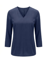 Armani Jeans Bluse Damen Marineblau — ghost