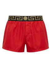 Versace Boxer Rot mit Greca-Muster — ghost