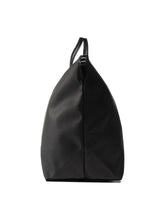 Lacoste Damen Einkaufstasche L in Schwarz, Damentasche aus langlebigem Material mit Markenlogo und robustem Griff.