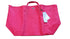 Lacoste Damen Shopping Bag Travel, pink, aus stabilem Material mit Doppelgriffen und Logo-Print, vielseitige Damentasche