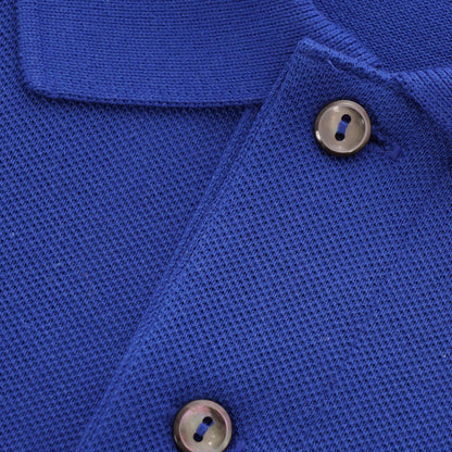 Herren Poloshirt von Lacoste Oceane in Hellblau, mit klassischem Kragen und Knopfleiste, bequemes Basic für den Alltag
