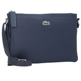Lacoste L.12.12 Concept Umhängetasche Damen in Eclipse-Blau, 26 cm, mit Markenlogo
