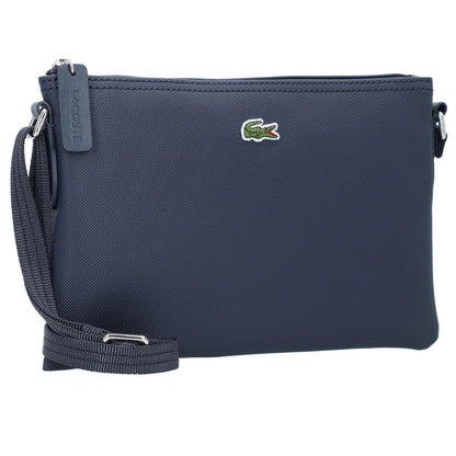 Lacoste L.12.12 Concept Umhängetasche Damen in Eclipse-Blau, 26 cm, mit Markenlogo