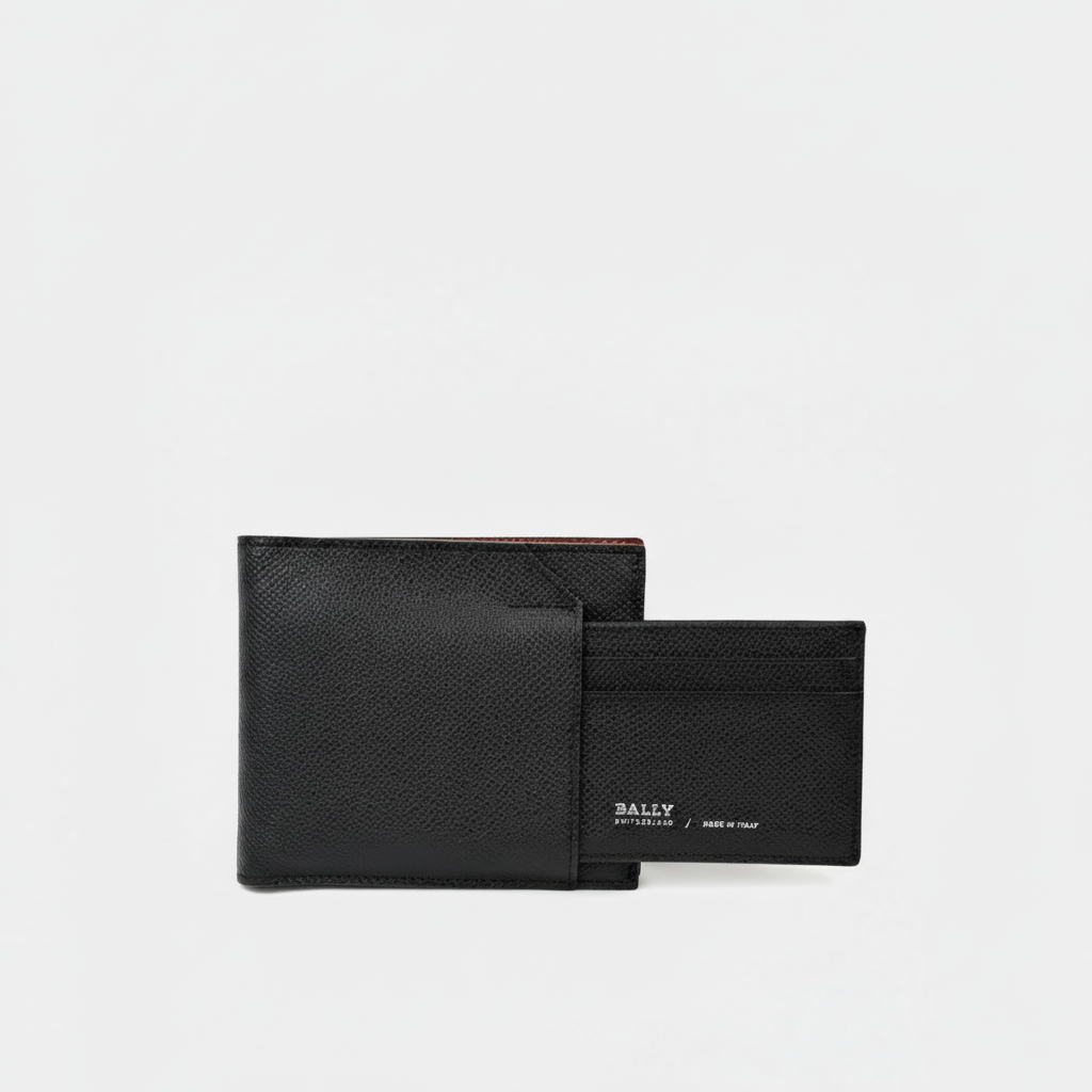 Bally Portemonnaie mit Kartenhalter Kalbsleder BYROFF B/377