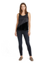 Emporio Armani Top Damen Schwarz — on model