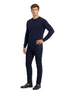 Calvin Klein Jeans Pullover Marineblau Rundhals — on model