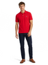 Lacoste L.12.12 Poloshirt Herren Rot — on model