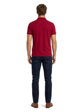 Lacoste L.12.12 Poloshirt Herren Bordeaux — on model