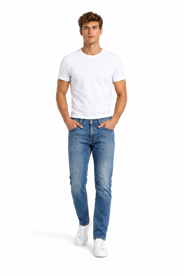 Armani Jeans J21 Herrenjeans Regular Fit Blau (06J91 2U)