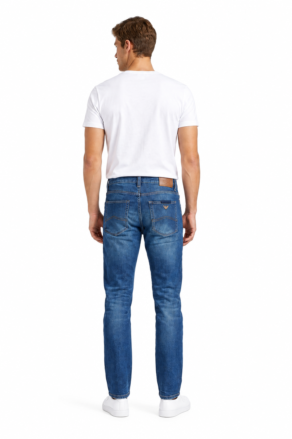 Armani Jeans J15 Herrenjeans Blau Regular Fit