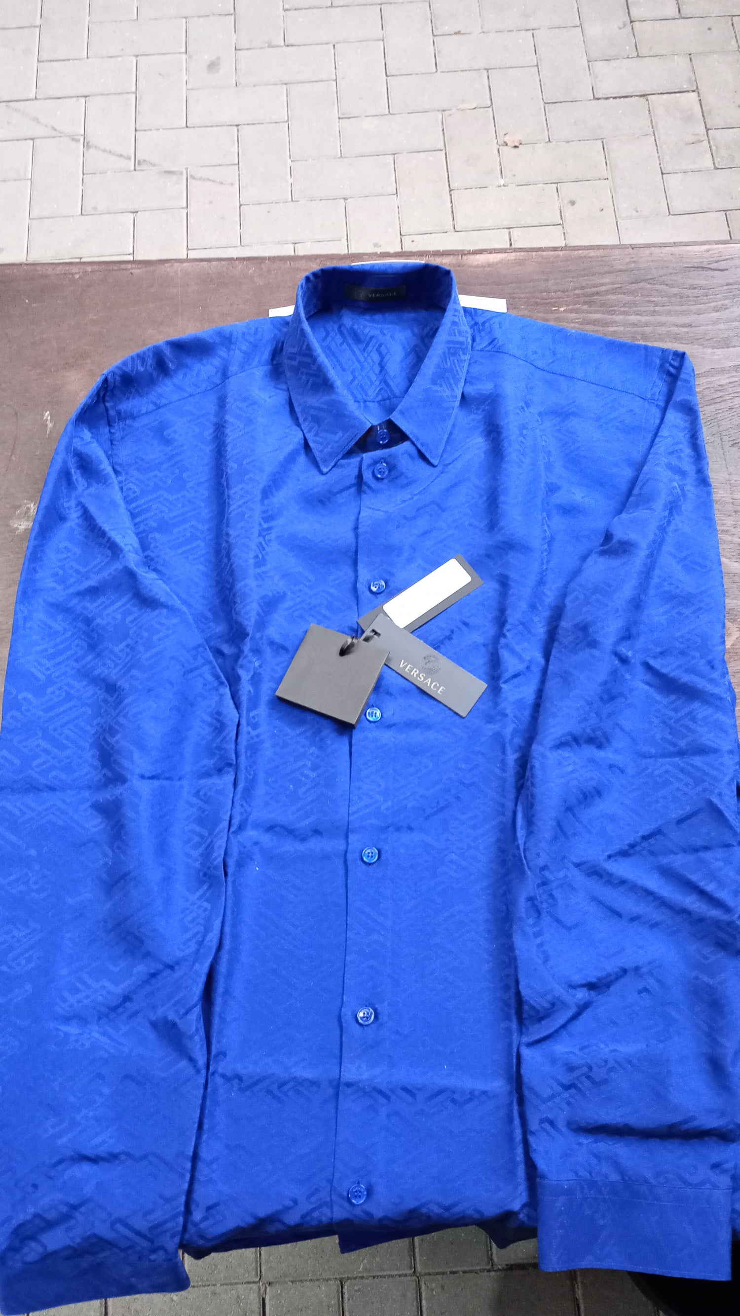 CAMICIE TESSUTO Blau 42