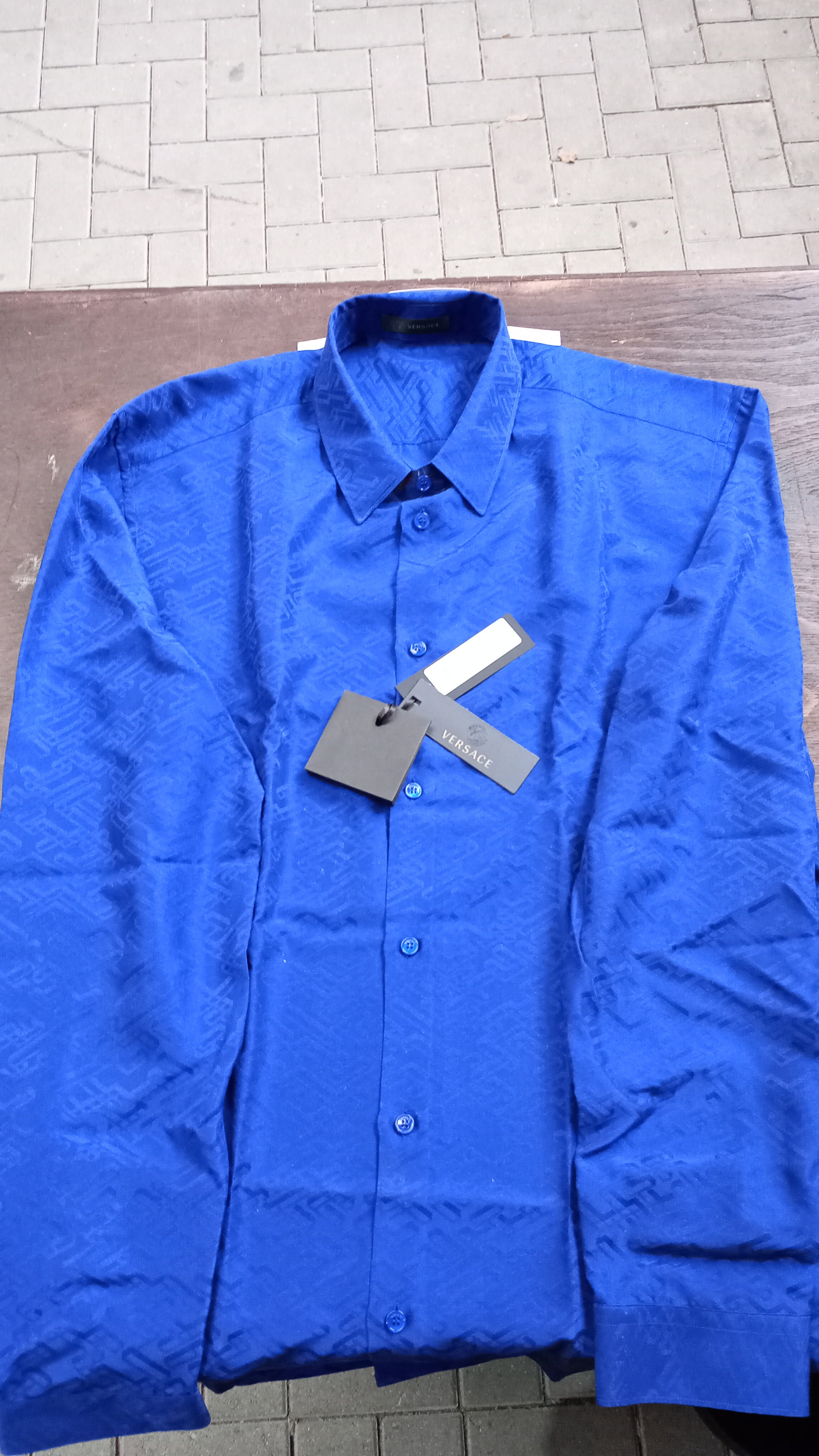 CAMICIE TESSUTO Blau 42