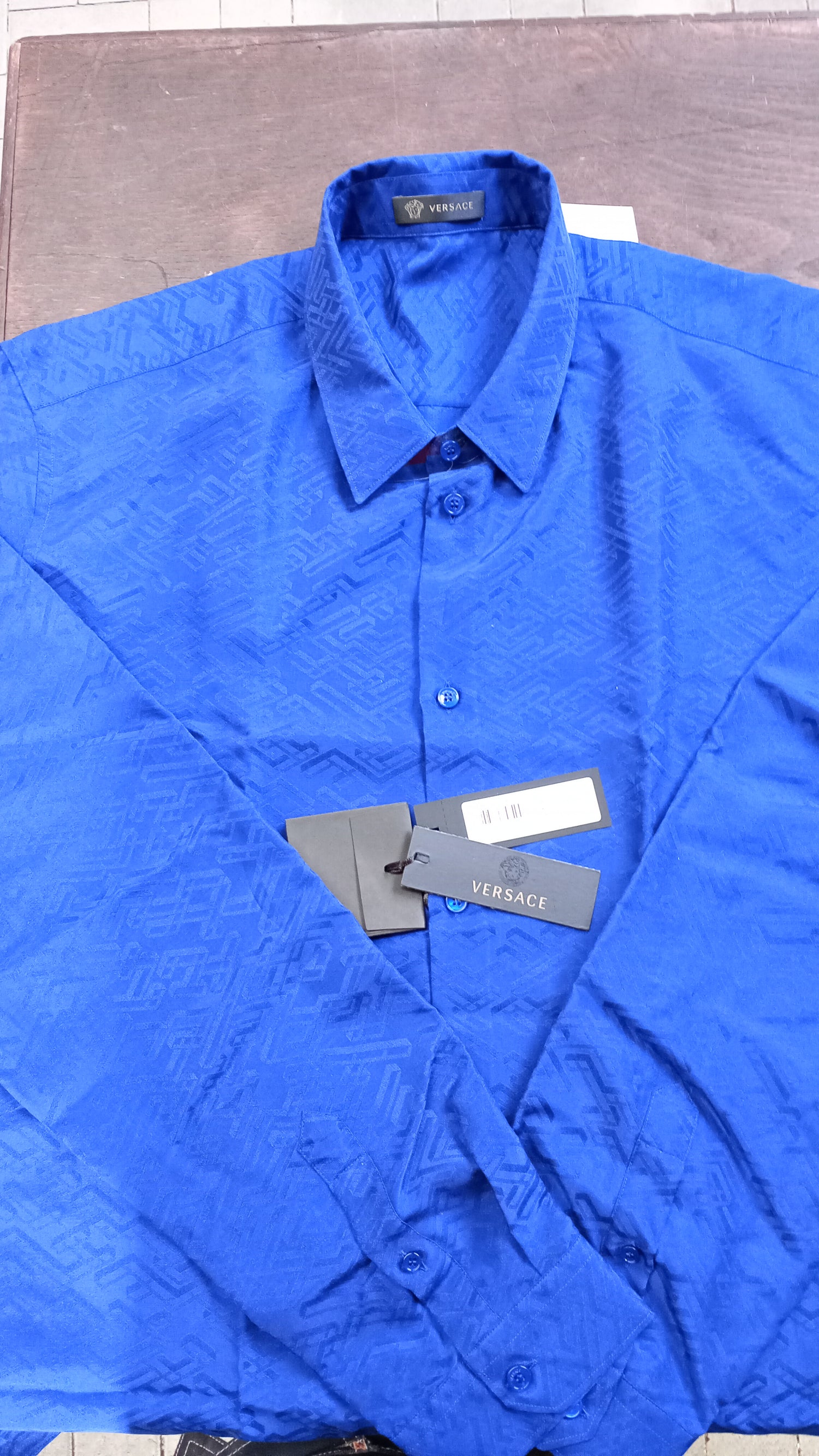 CAMICIE TESSUTO Blau 43