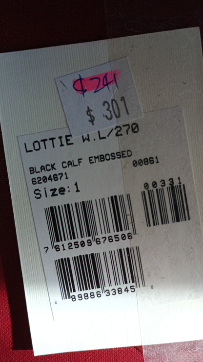 Bally LOTTIE WL Black wallet with two compartments 6204871