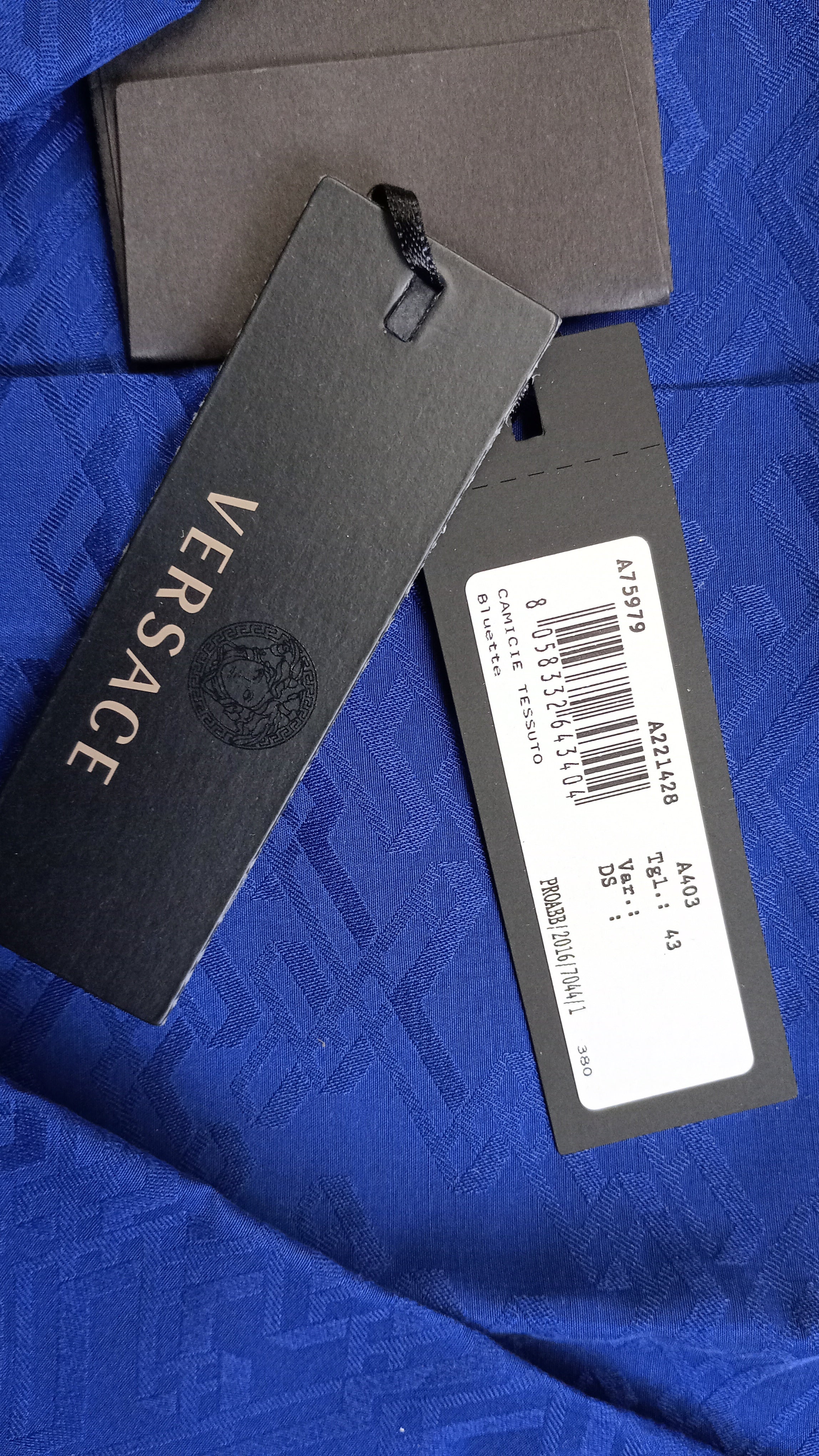 CAMICIE TESSUTO Blau 43