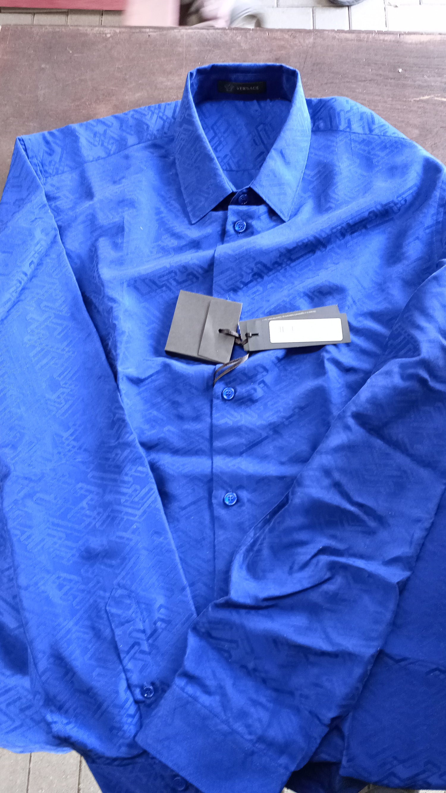 CAMICIE TESSUTO Blau 41