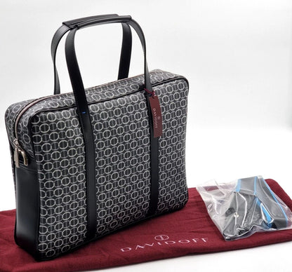Davidoff Tasche 7630001923119 LG COLORAMA BUSINESS BAG 1 ZIP BLACK 22467 1