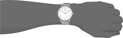 Tissot Everytime Medium 38mm Quarzuhr mit Edelstahlarmband und schlichtem Zifferblatt, elegante Armbanduhr für Damen und Herren