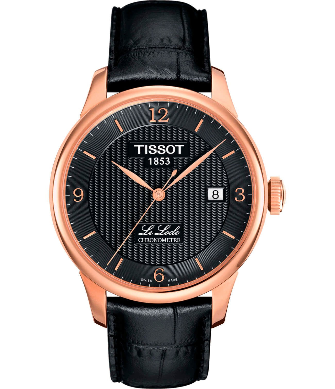 Tissot Le Locle Automatic 39mm Automatikuhr mit Edelstahlarmband und elegantem Zifferblatt, Swiss Made, stilvolle Herrenuhr