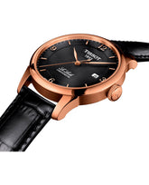 Tissot Le Locle Automatic 39mm Automatikuhr mit Edelstahlgehäuse und schwarzem Zifferblatt, elegante Herrenuhr von Tissot