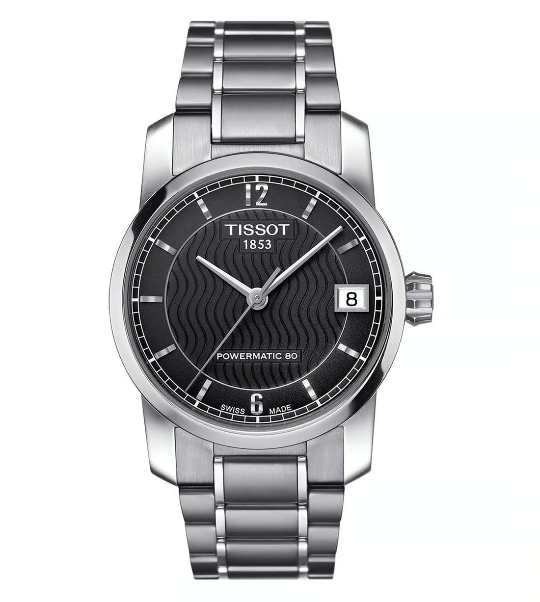 Tissot T-Classic Titanium Automatikuhr, 40mm, elegantes Design mit Titan-Gehäuse und automatischem Uhrwerk