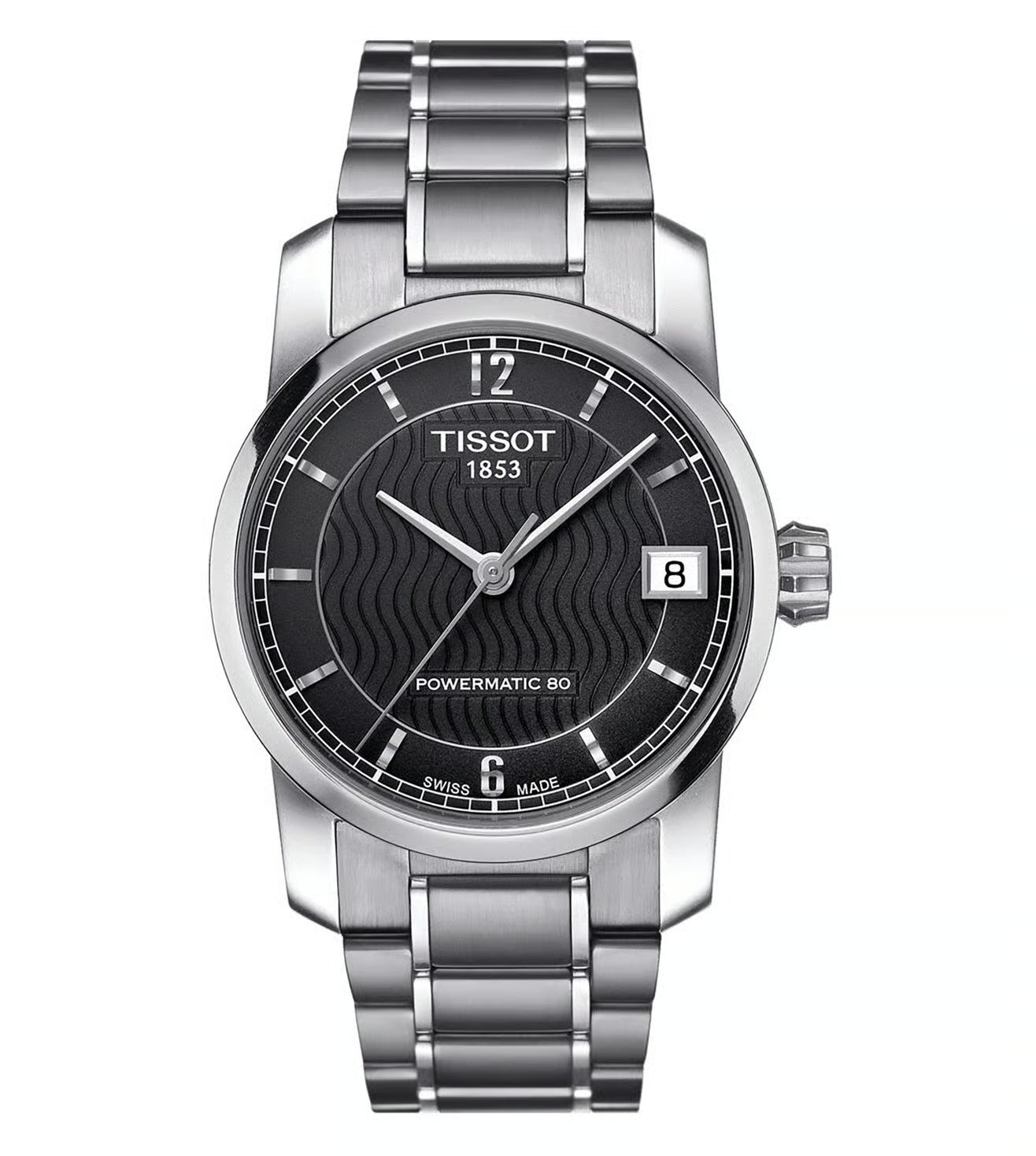 Tissot T-Classic Titanium Automatikuhr, 40mm, elegantes Design mit Titan-Gehäuse und automatischem Uhrwerk