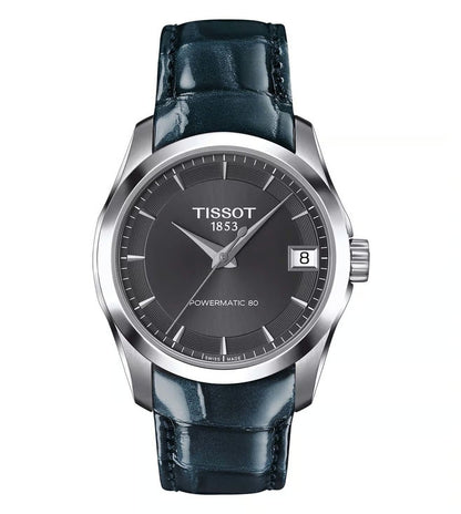 Tissot Couturier Automatic Lady 32mm Damenautomatikuhr mit Edelstahlgehäuse und elegantem Zifferblatt.