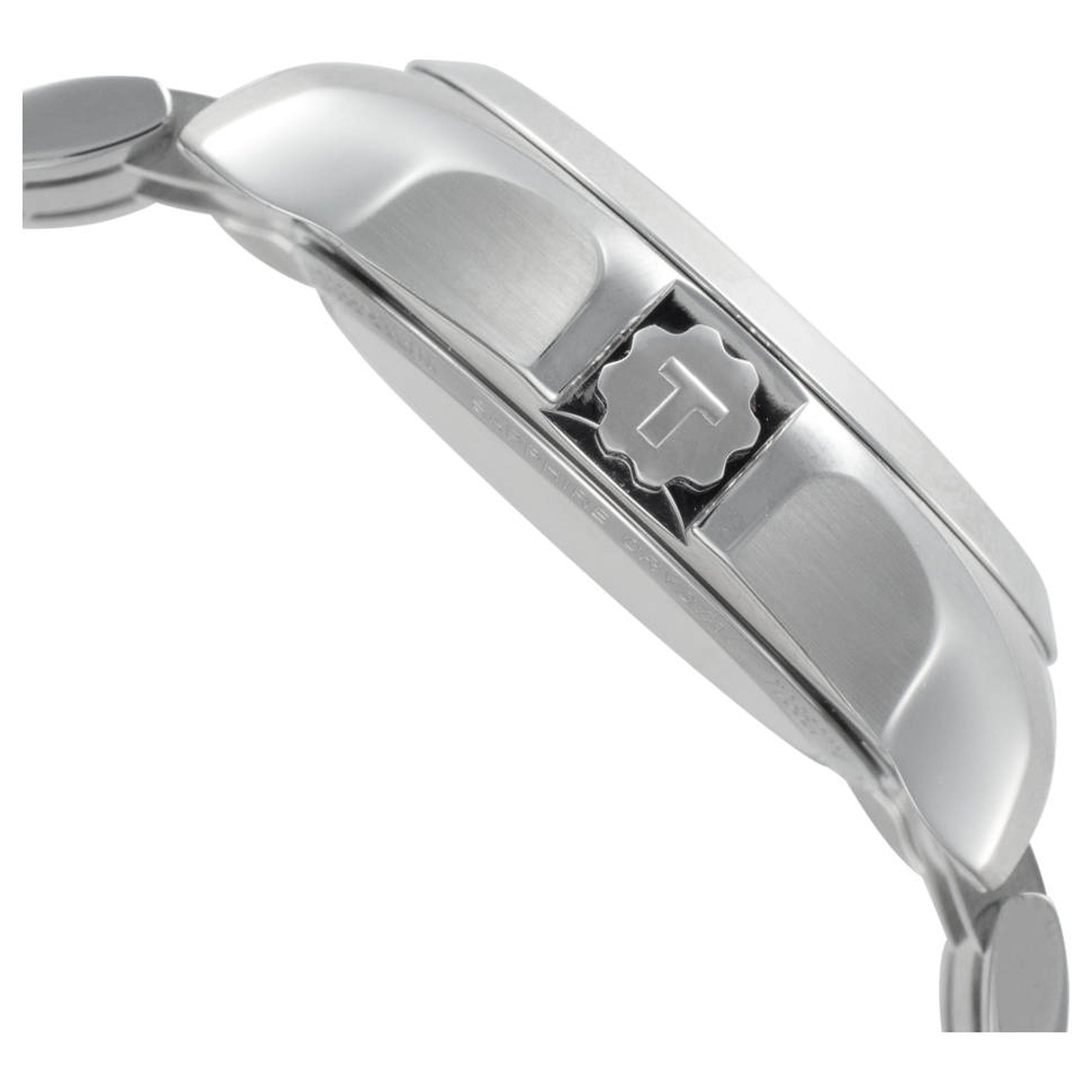 Tissot Couturier Automatic Lady Diamanten 32mm Automatikuhr mit Edelstahlarmband und Diamant-Details, elegante Damenuhr