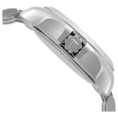Tissot Couturier Automatic Lady Diamanten 32mm Automatikuhr mit Edelstahlarmband und Diamant-Details, elegante Damenuhr