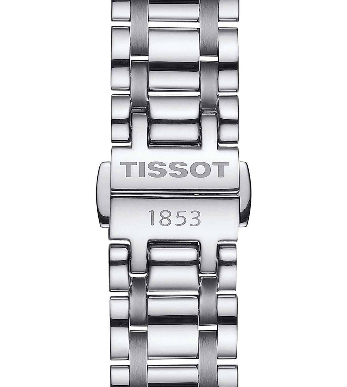 Tissot Couturier Automatic Lady Diamanten Uhr mit 32mm Gehäuse, Edelstahl, elegante Damenuhr, Automatikuhr mit Diamantschmuck