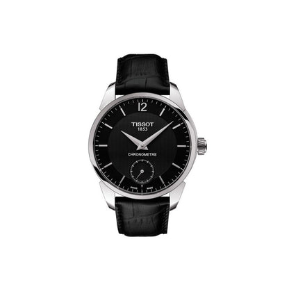 Tissot T-Complication Chronometer Herrenuhr mit 43mm Gehäuse, Automatikwerk und stilvollem Design
