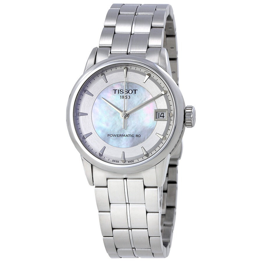 Tissot Luxury Powermatic 80 Lady 33mm Damenuhr mit Edelstahlgehäuse und Zifferblatt in elegantem Design