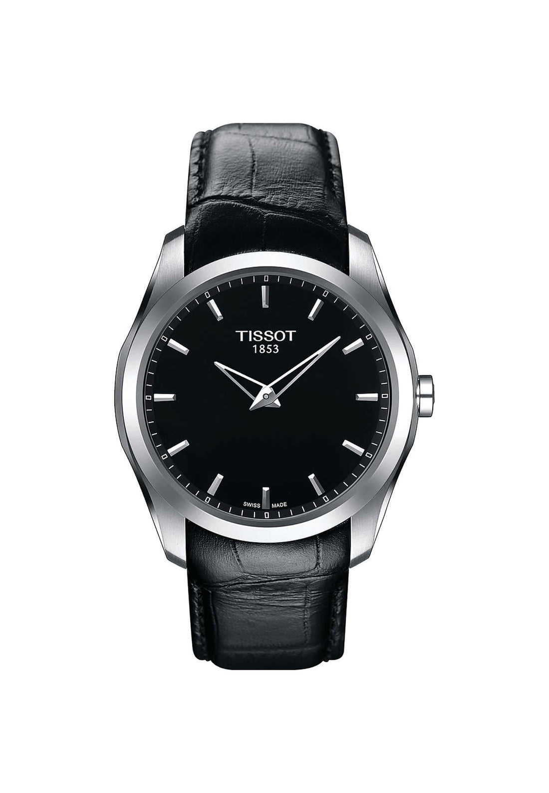 Tissot Couturier Lady 32mm Quarzuhr mit stilvollem Zifferblatt und Edelstahlarmband, eleganter Damenuhr von Tissot
