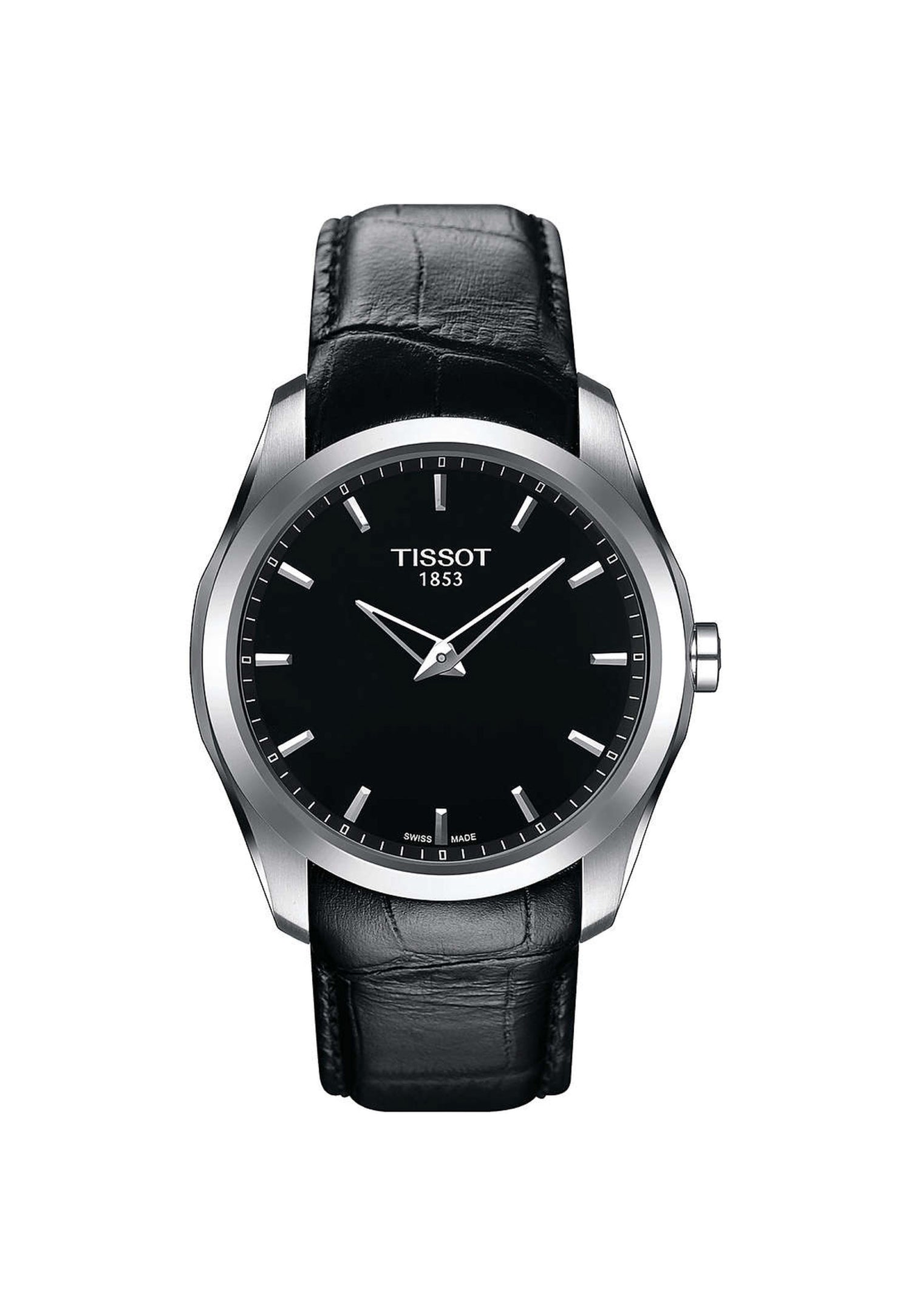 Tissot Couturier Lady 32mm Quarzuhr mit stilvollem Zifferblatt und Edelstahlarmband, eleganter Damenuhr von Tissot