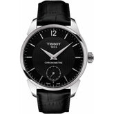 Tissot T-Complication Chronometer Automatikuhr für Herren, 43mm Gehäuse, elegante Edelstahlarmband, detailliertes Zifferblatt